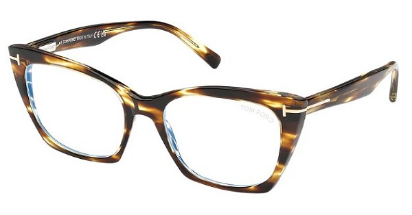 TOM FORD TF5709-B 55A 54 - ÓCULOS DE GRAU
