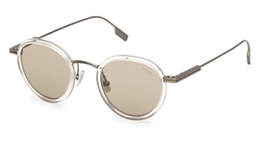 ERMENEGILDO ZEGNA  EZ 0276 39E 46 - ÓCULOS DE SOL TITANIUM