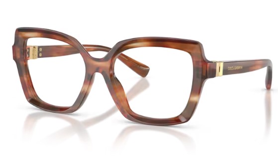 DOLCE & GABBANA DG3413 3221 55 - ÓCULOS DE GRAU