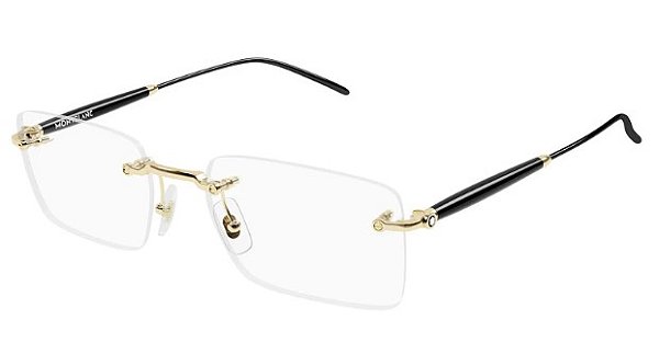 MONTBLANC MB0411O 001 55 - ÓCULOS DE GRAU 3 PEÇAS