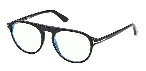 TOM FORD TF 6118-B 001 52 - ÓCULOS DE GRAU