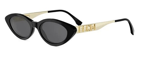 FENDI FE40202I 01A 51 - ÓCULOS DE SOL