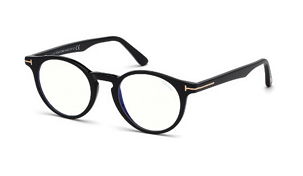 TOM FORD TF5557 001 48 - ÓCULOS DE GRAU