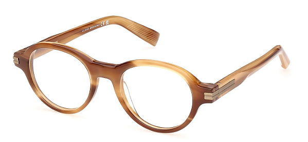 ERMENEGILDO ZEGNA EZ5363 057 49 - ÓCULOS DE GRAU