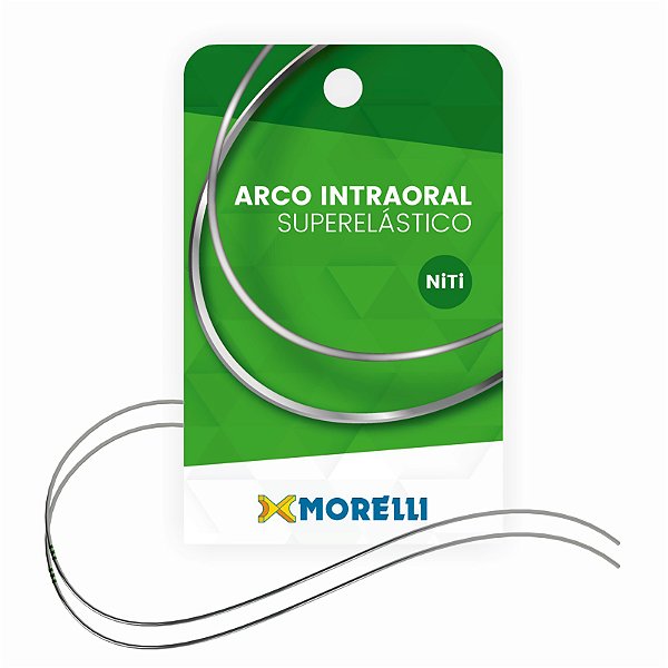 Arco Intraoral Curva Reveversa-SPEE Superelástico NiTi - Retangular