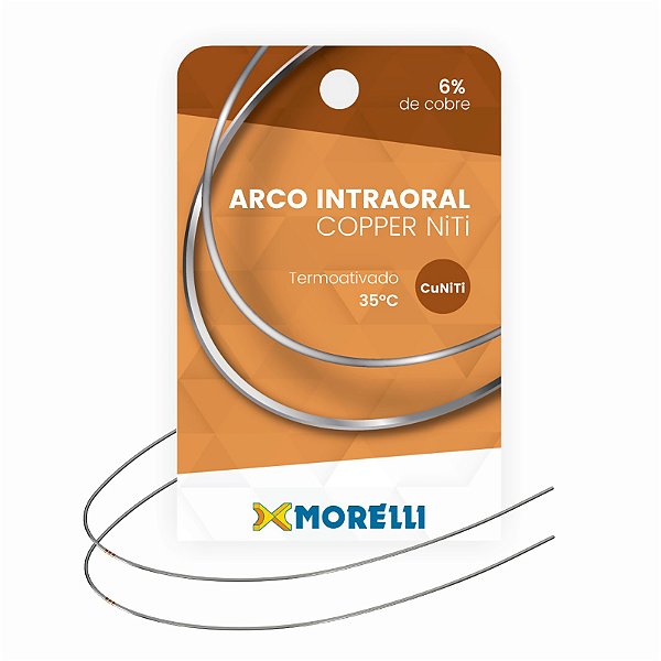 Arco Intraoral Cooper NiTi 35°C - Redondo