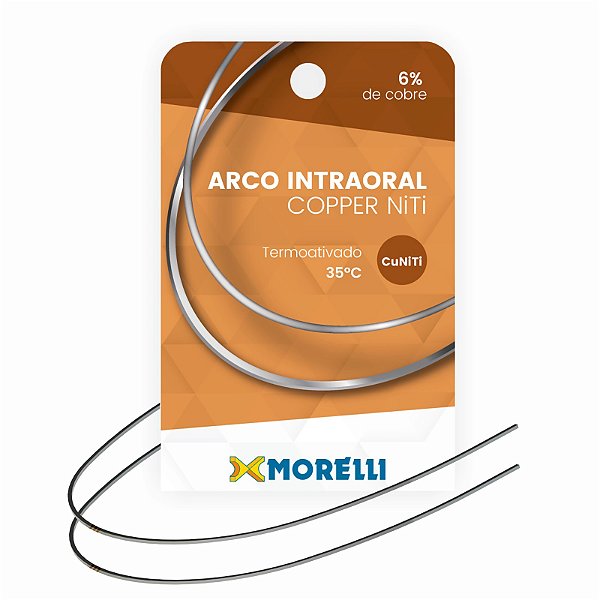 Arco Intraoral Cooper NiTi 35°C - Retangular
