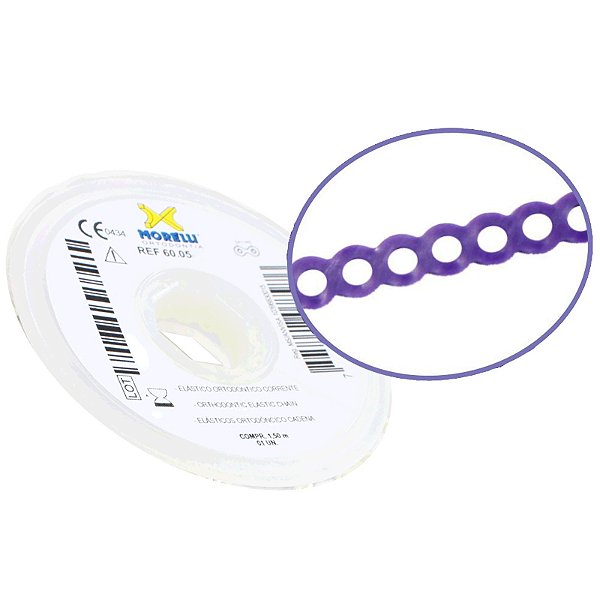 Elástico Corrente - Roxo