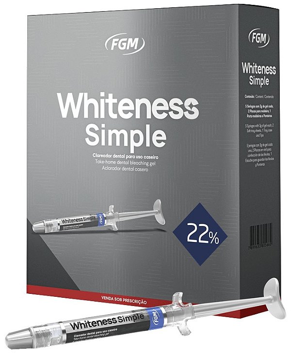 Clareador Whiteness Simple 22%