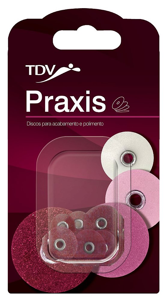 Praxis Refil - Discos de lixa com centro metálico