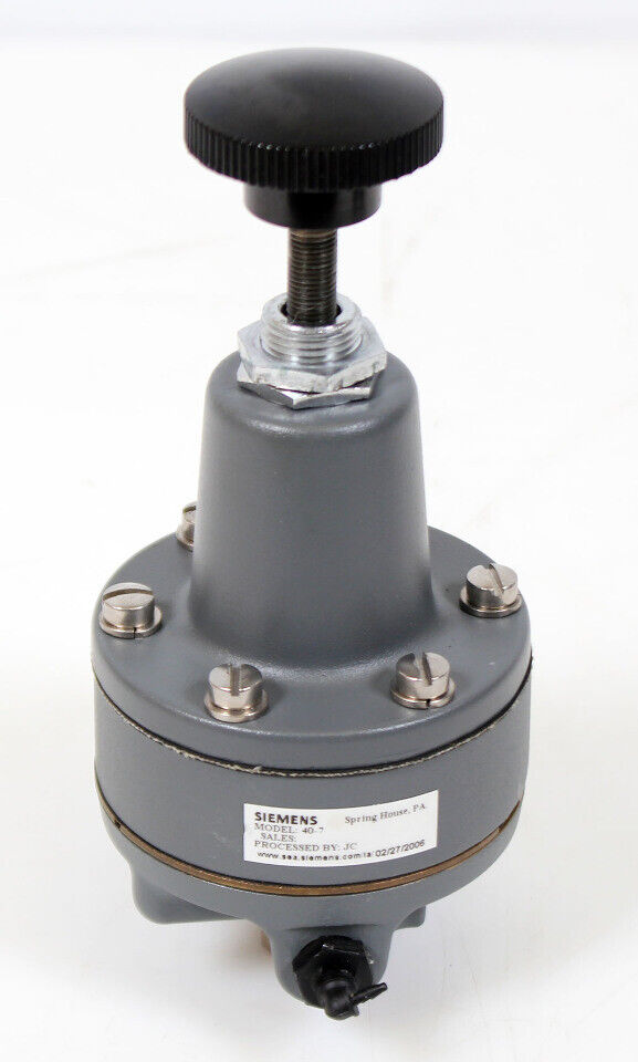 Regulador De Pressão - Siemens - 40-7
