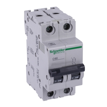 Disjuntor miniatura 2P 10A 415Vca 24336 - Schneider - MGN60880