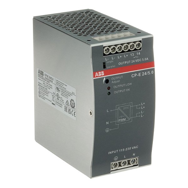 Fonte de alimentação CP-E 24/5.0 - ABB