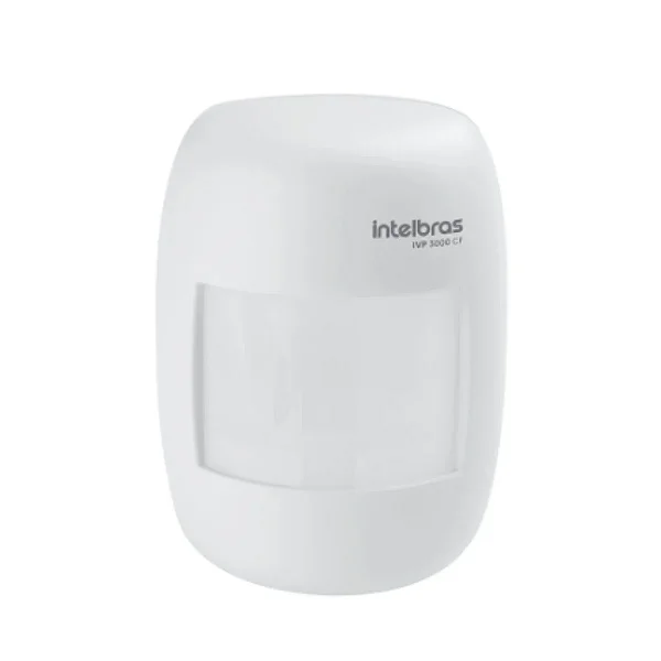 Sensor de Movimento Infravermelho Passivo (PIR) Com Fio - 115° - 12m - IVP-3000 CF - Intelbras