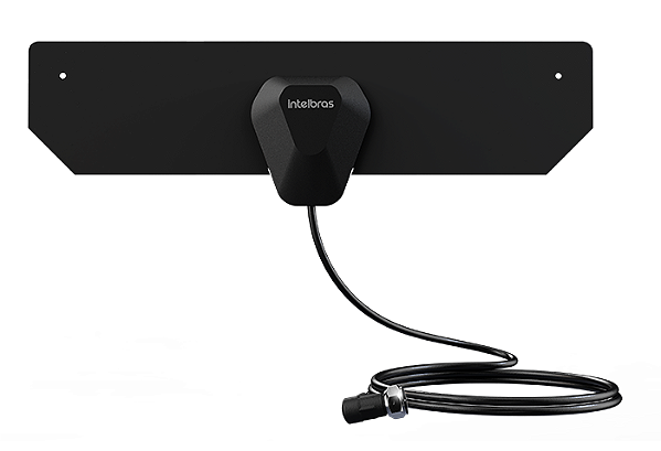 Antena interna UHF/HDTV AI 1115 da Intelbras para recepção de sinais digitais e analógicos.