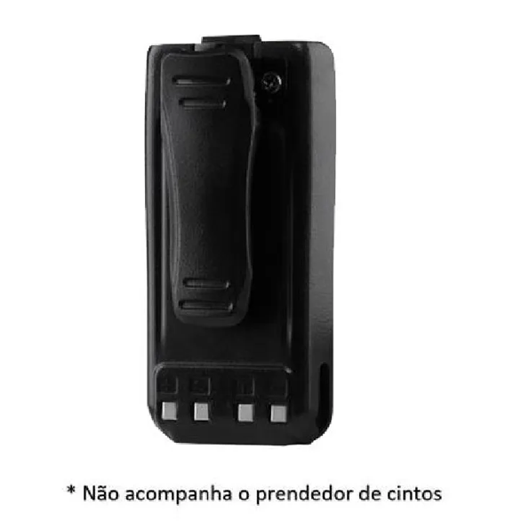 Bateria recarregável AB 6000 da Intelbras para rádios analógicos profissionais.