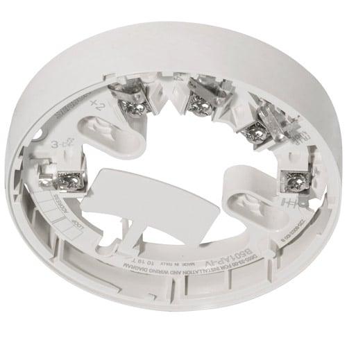 Base para detector endereçável analógico B501AP-IV da Intelbras, compatível com detectores de 4 fios.