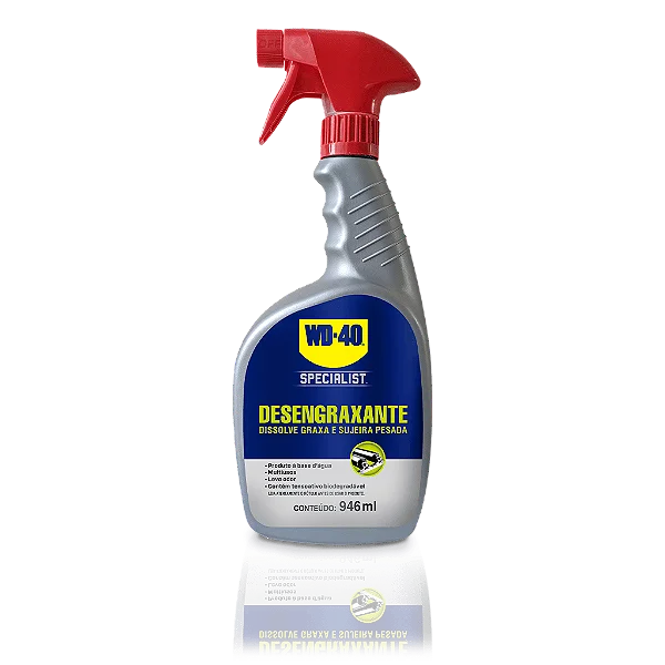 Desengraxante Spray Com Gatilho - 946ml - WD-40 - Specialist - 911887