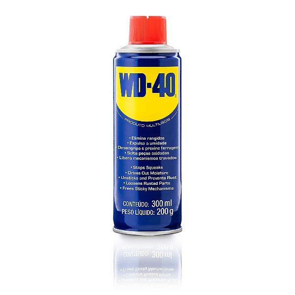 WD-40 Produto Multiusos Spray - 300ml - 200g - WD-40 - 912069