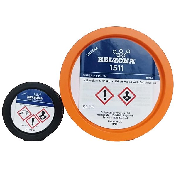 Composto Epóxi de Reparo - Super HT-Metal - 1kg - Belzona - 1511