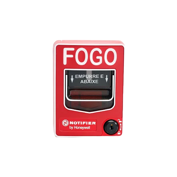Acionador Manual Endereçável de Dupla Ação - Notifier (Honeywell) - NBG-12LXP
