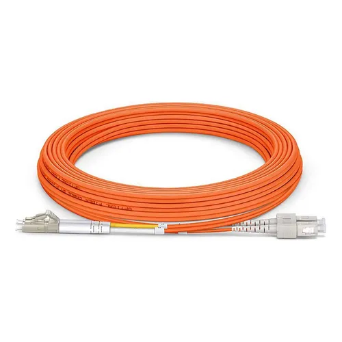 Cabo Patch Cord Fibra Óptica Duplex Multimodo - FiberTek - SCSCMM62DX001Z