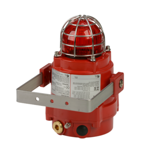 Sinalizador Estrobo de Xenônio - 15 Joules - IP66-IP67 - 230Vca - E2S Warning Signals - BExBG15-DP-AC230-A-N-2-A1-R-C