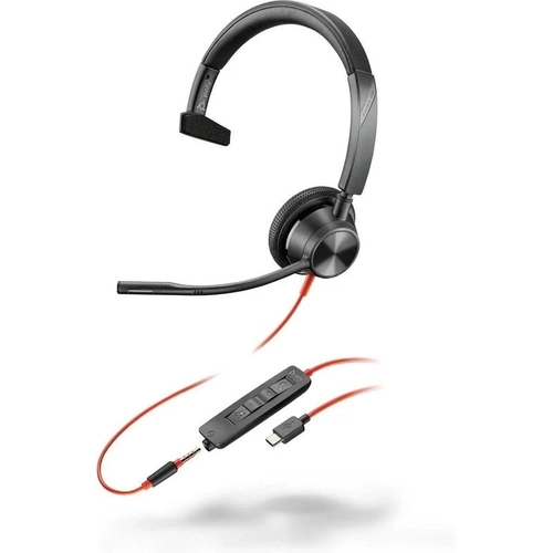 Headset HP Poly Blackwire C3315 MS USB-C 8X218AA