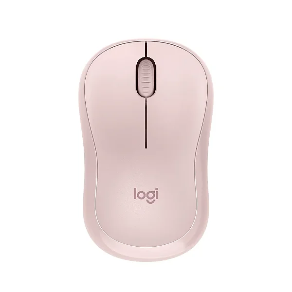Mouse Logitech M240 Rosa Sem Fio