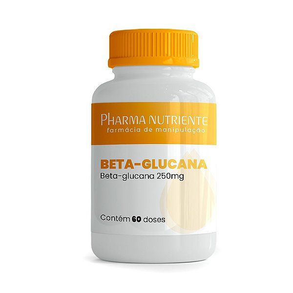 Beta Glucana 250mg - 60 doses