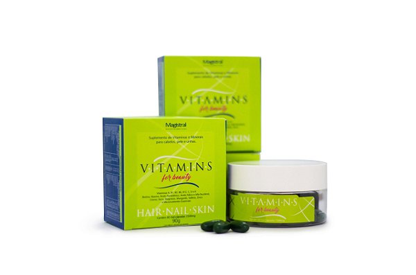 Vitamins For Beauty – 60 Cápsulas Gelatinosas (3un.)