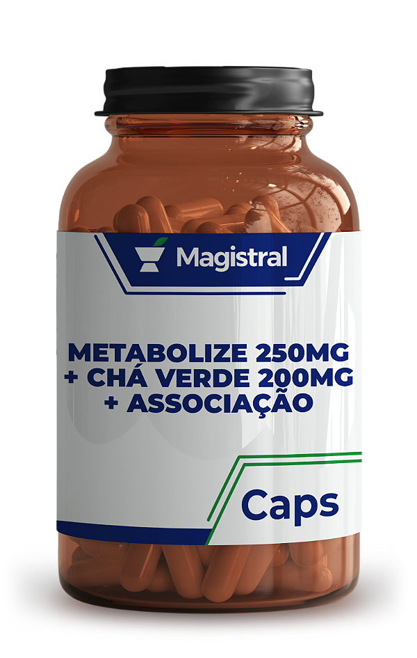 Metabolize 250mg + Chá Verde 200mg + Associação