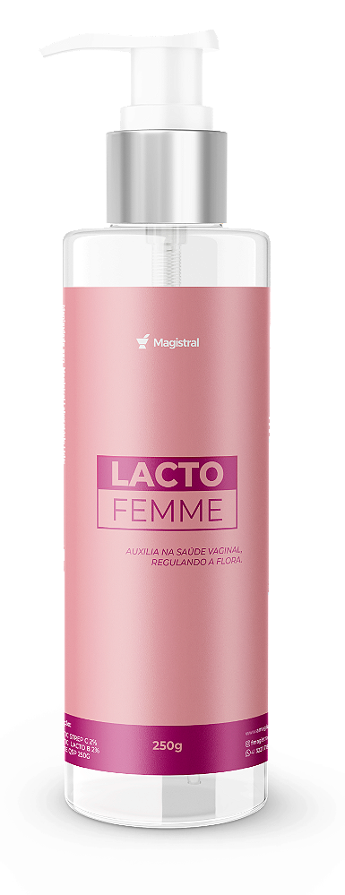 LACTO FEMME - 250mL - (Sabonete líquido para flora vaginal)