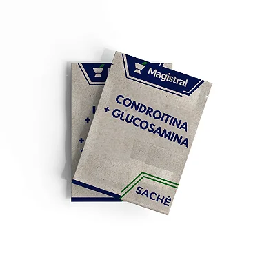 CONDROITINA 1200mg + GLUCOSAMINA 1500mg (60 SACHÊS)