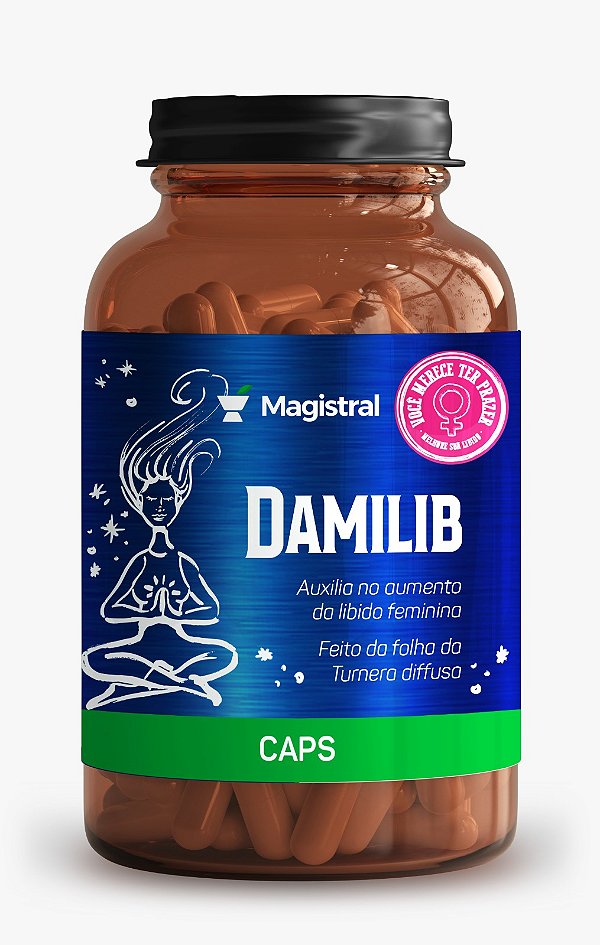 Damilib - 30 caps - (Libido Feminina)