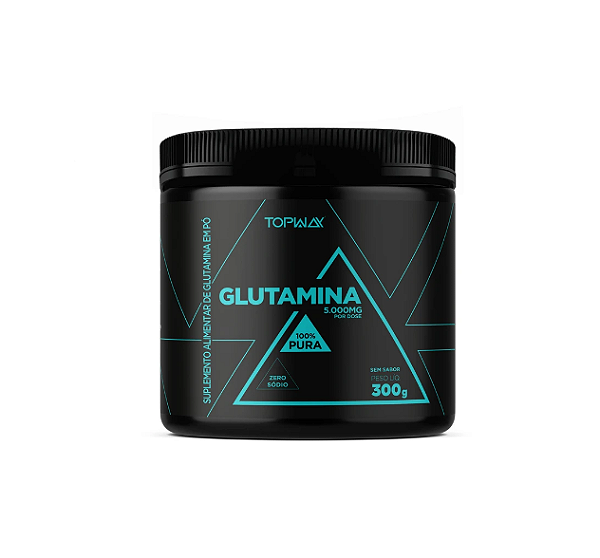 GLUTAMINA 100% PURA 300g - TOPWAY