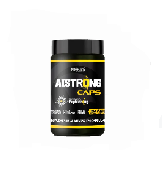 Aistrong 90 Caps Tecnologia Peptistrong - Pholias Sem Sabor Sem Sabor