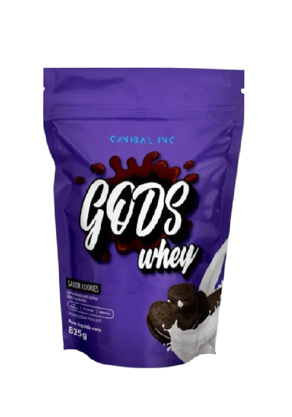 Gods Whey Protein 100% Refil 900g - Canibal Inc