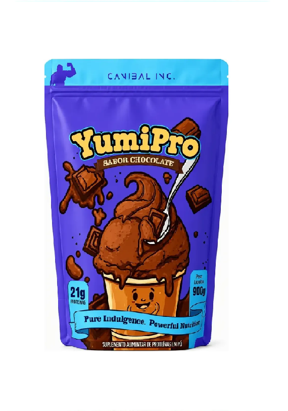 Yumi Pro 900g Canibal Whey Protein Concentrado 21g Protein
