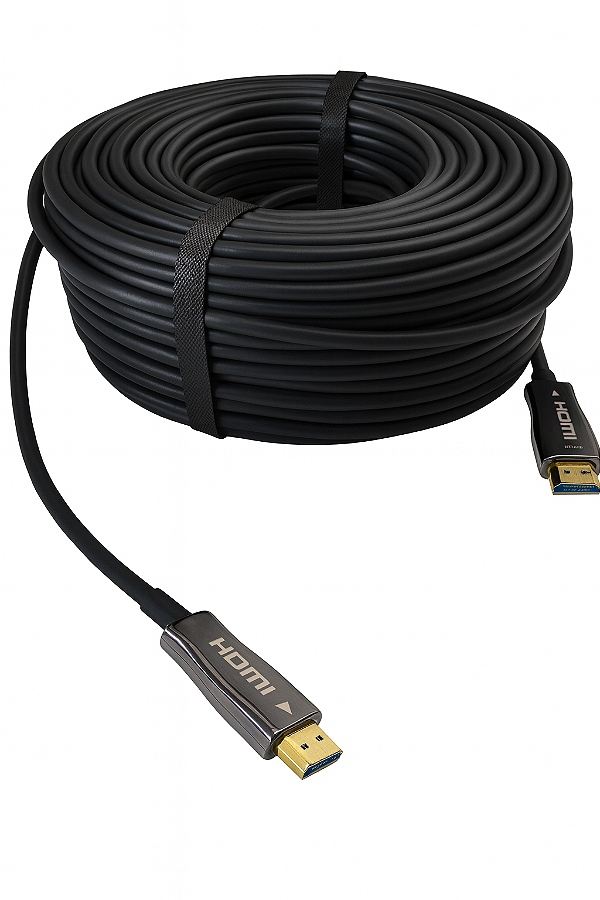 Cabo Hdmi 2.0 4k Fibra Óptica - Kit Com 10 - 15 Metros