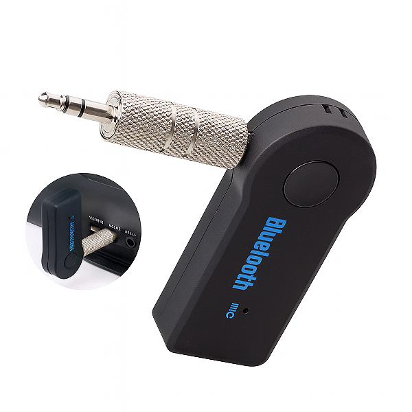 Receptor de Áudio Bluetooth P2 – Preto