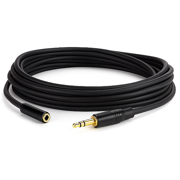 Extensão P2 Fone De Ouvido Profissional - 25 Metros