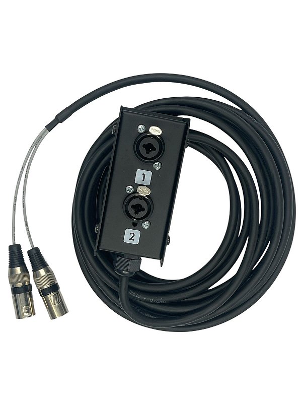 Medusa 2 vias com Conectores Combo - 10 Metros