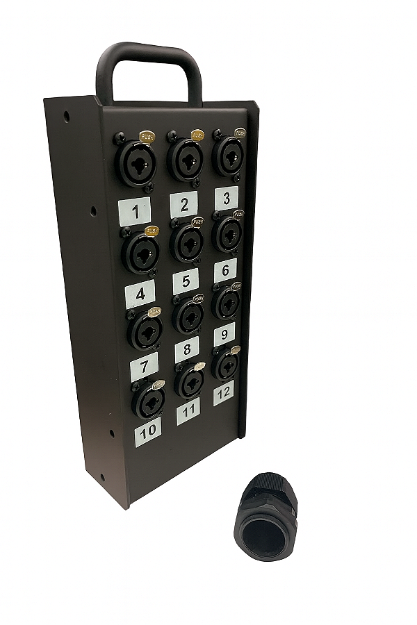 Caixa Medusa 12 Vias Com Conectores Combo