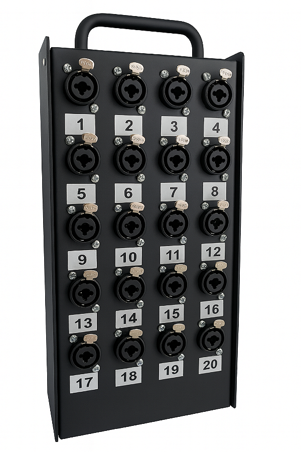 Caixa Medusa 20 Vias Com Conectores Combo