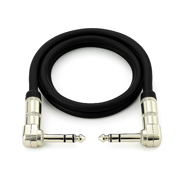 Cabo P10 90 Graus Para P10 90 Graus Estereo - 4 Metros