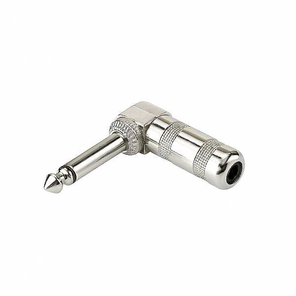 Plug P10 Mono 90º Graus