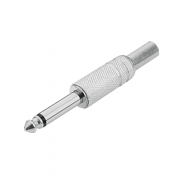 Plug P10 Estéreo Niquelado