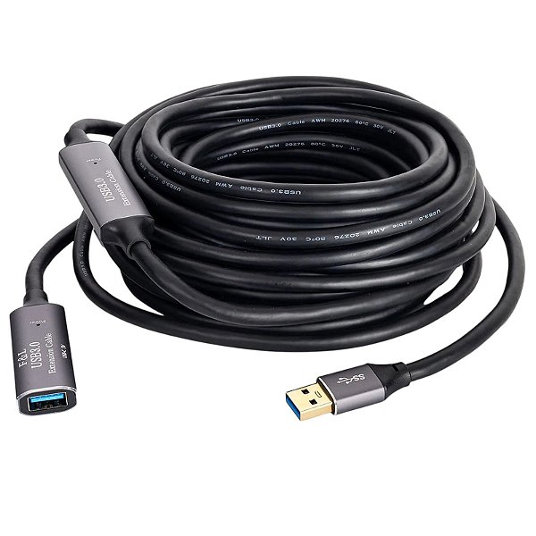 Extensor USB 3.0 Ativo Repetidor - 5 Metros