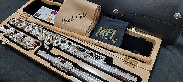 Flauta Pearl Dolce DP/RE F-6800-ER Profissional